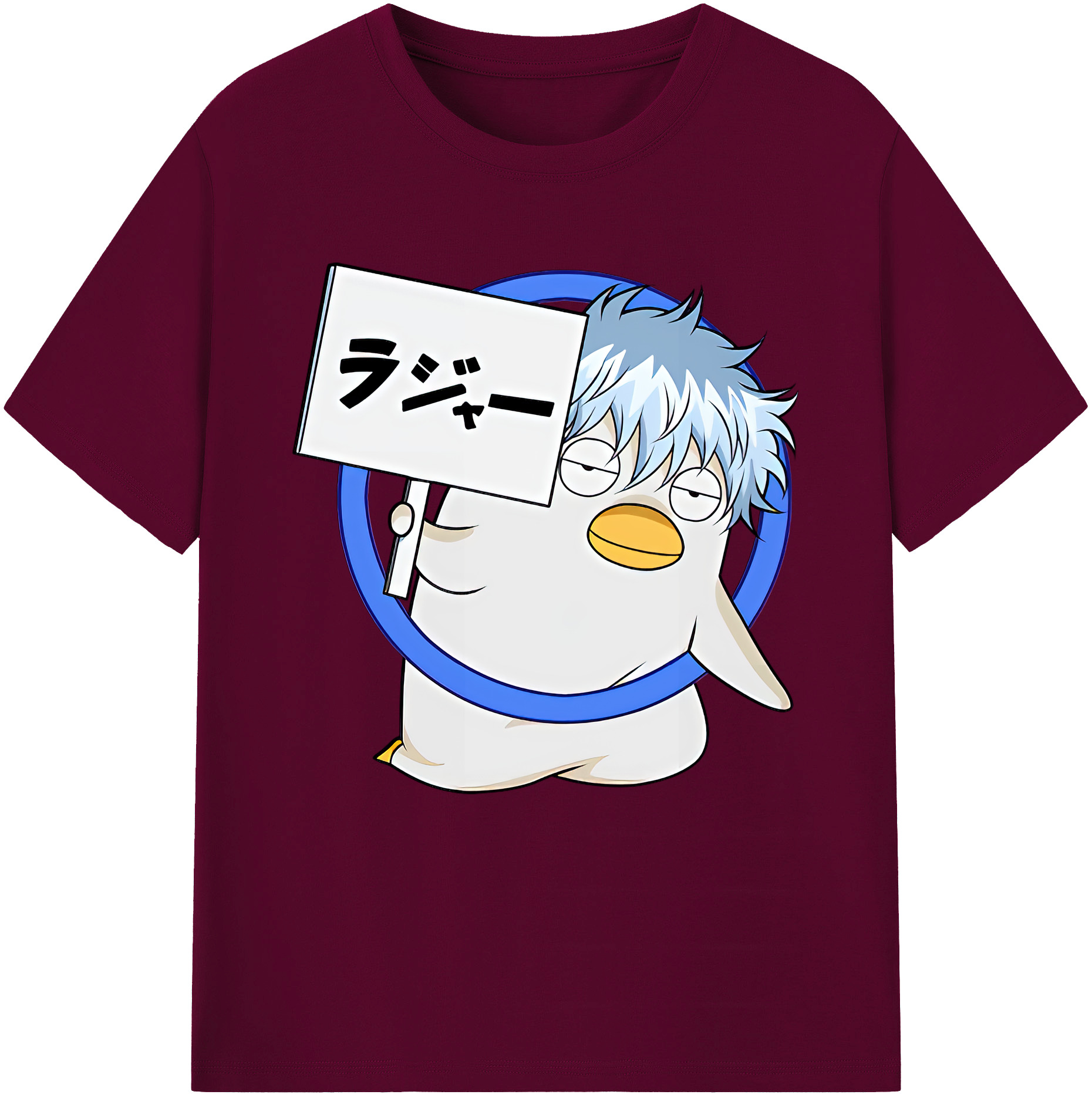 （画像用） ぎんたま 坂田銀時（さかたぎんとき） 神楽 志村新八（しむら しんぱち） GINTAMA Sakata Gintoki Kagura Shimura Shinpachi レディースカジュアルプリントTシャツ（綿100％）